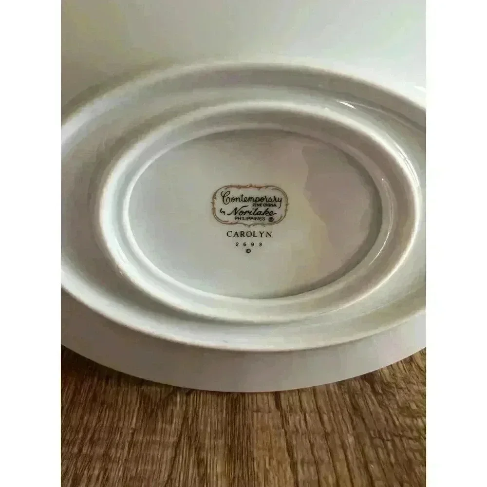 Noritake Carolyn 2693 | Gravy Bowl | Contemporary Fine China | Vintage